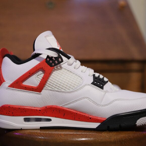 Nike Air Jordan 4 Retro Red Cement size 11 main image 12